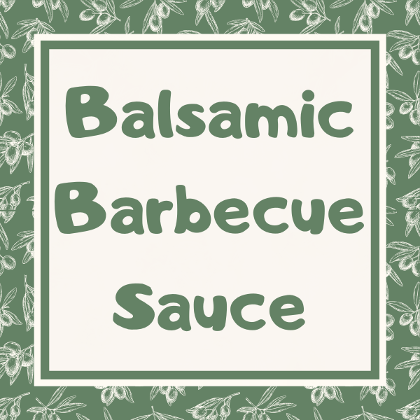 Balsamic Barbecue Sauce