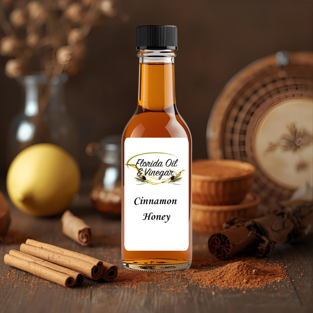 Cinnamon Honey – Natural Honey Infused with Warm Cinnamon Spice