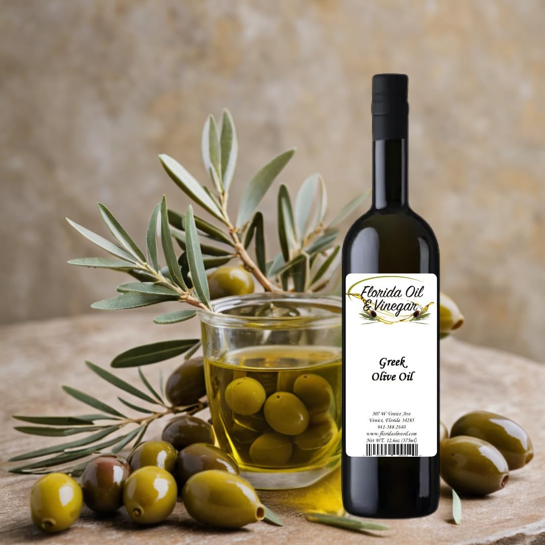 Greek Koroneiki Olive Oil - Authentic Extra Virgin Olive Oil, Fruity and Peppery Taste, Perfect for Mediterranean Dishes