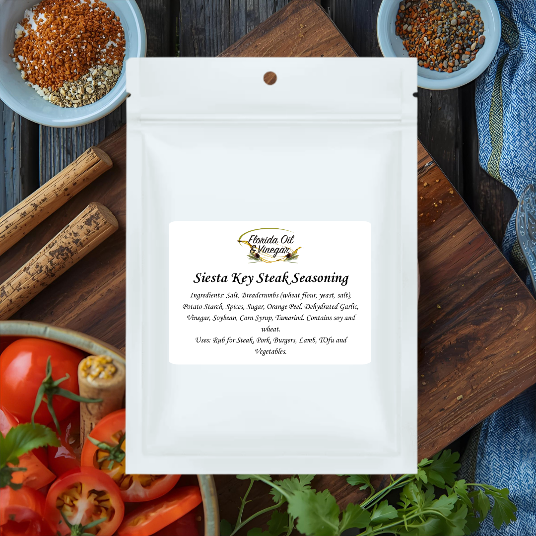 Siesta Key Steak Seasoning – Bold Gourmet Blend for Steaks