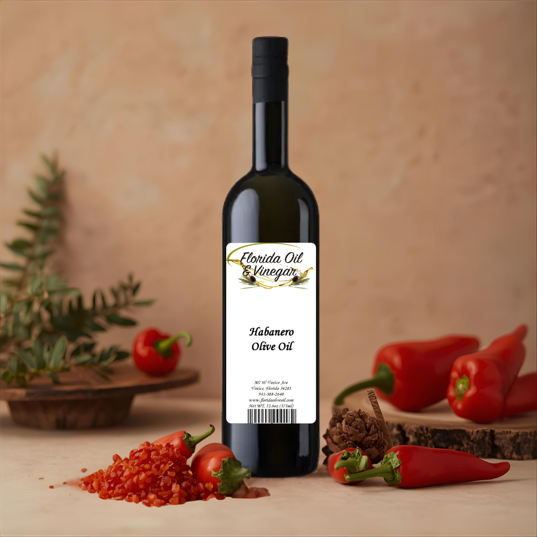 Habanero Olive Oil – Spicy Habanero-Infused Olive Oil for Bold Flavors