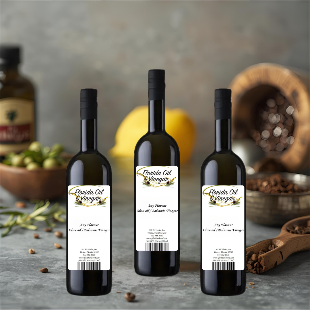 Three of 50ml Bottle Olive Oil or Balsamic Vinegar – Loose Bottle Deal
