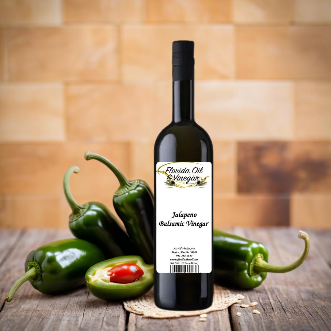 Jalapeno Balsamic Vinegar – Bold & Spicy Kick for BBQ & Tacos