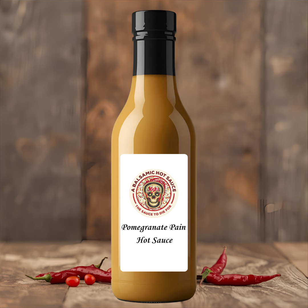 Pomegranate Pain Hot Sauce - Unique Sweet Heat Experience