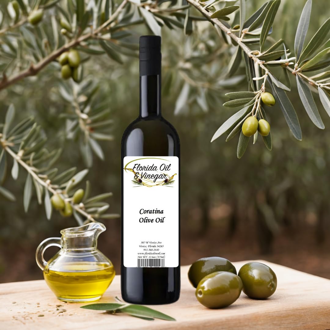 Coratina Olive Oil - Robust Extra Virgin Olive Oil, Intense Flavour Profile for Dressings and Marinades