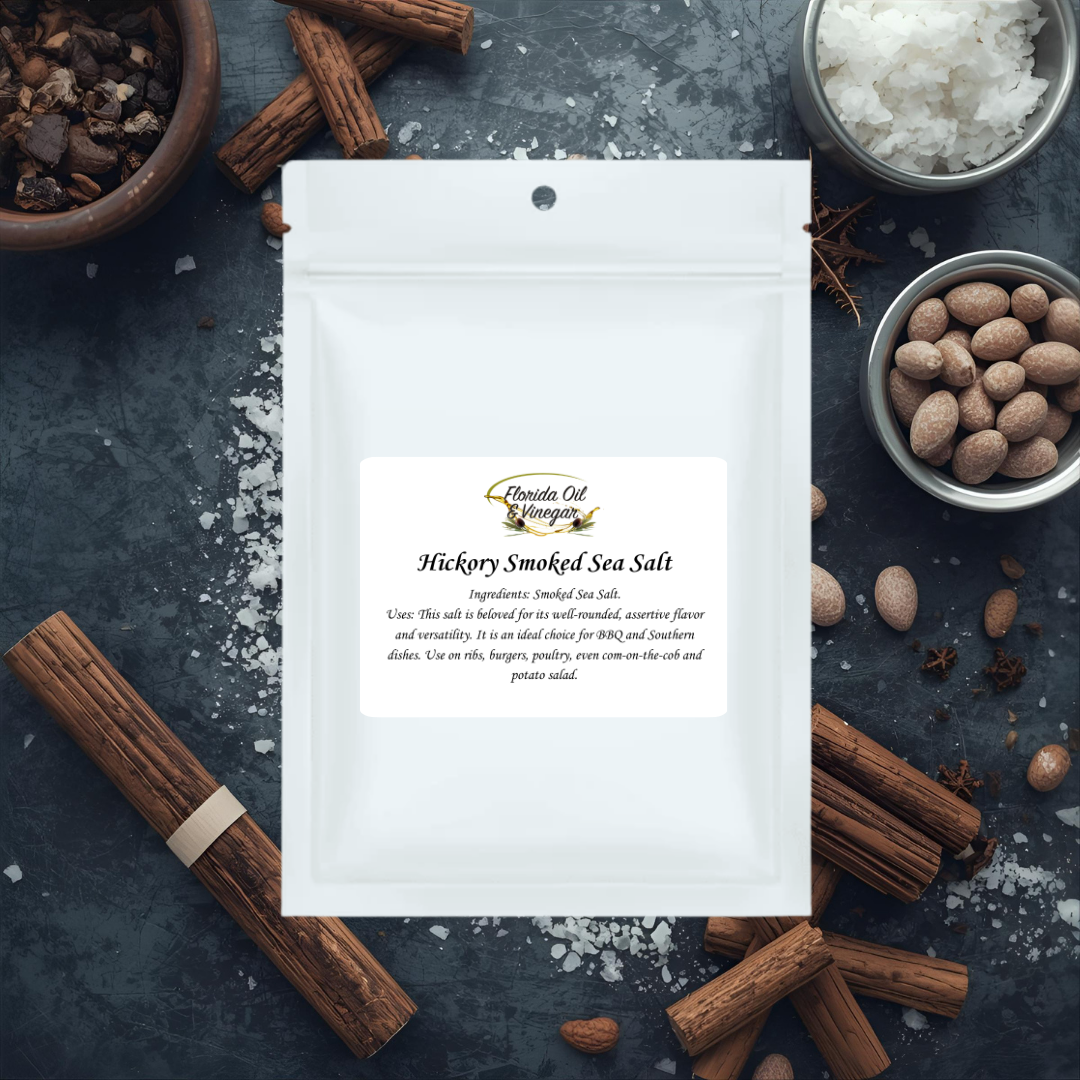 Hickory Smoked Sea Salt – Robust Smoky Gourmet Salt
