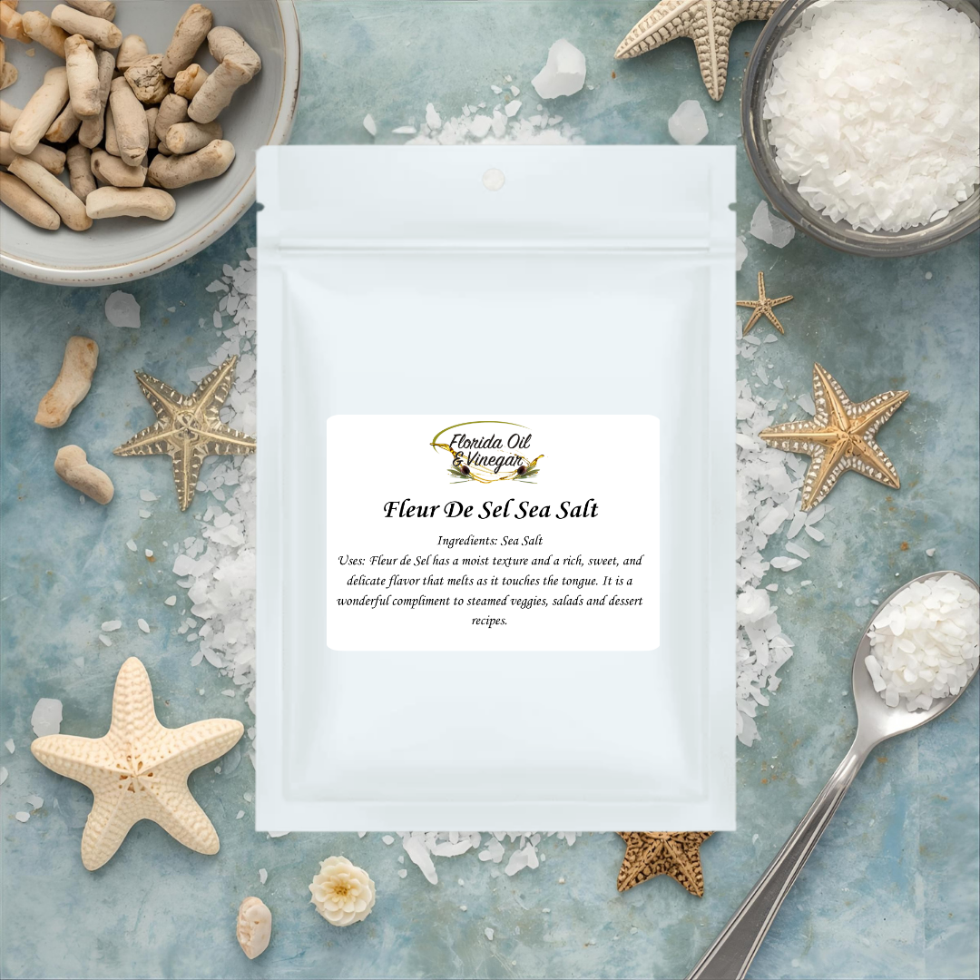 Fleur De Sel Sea Salt – Delicate Gourmet Finishing Salt