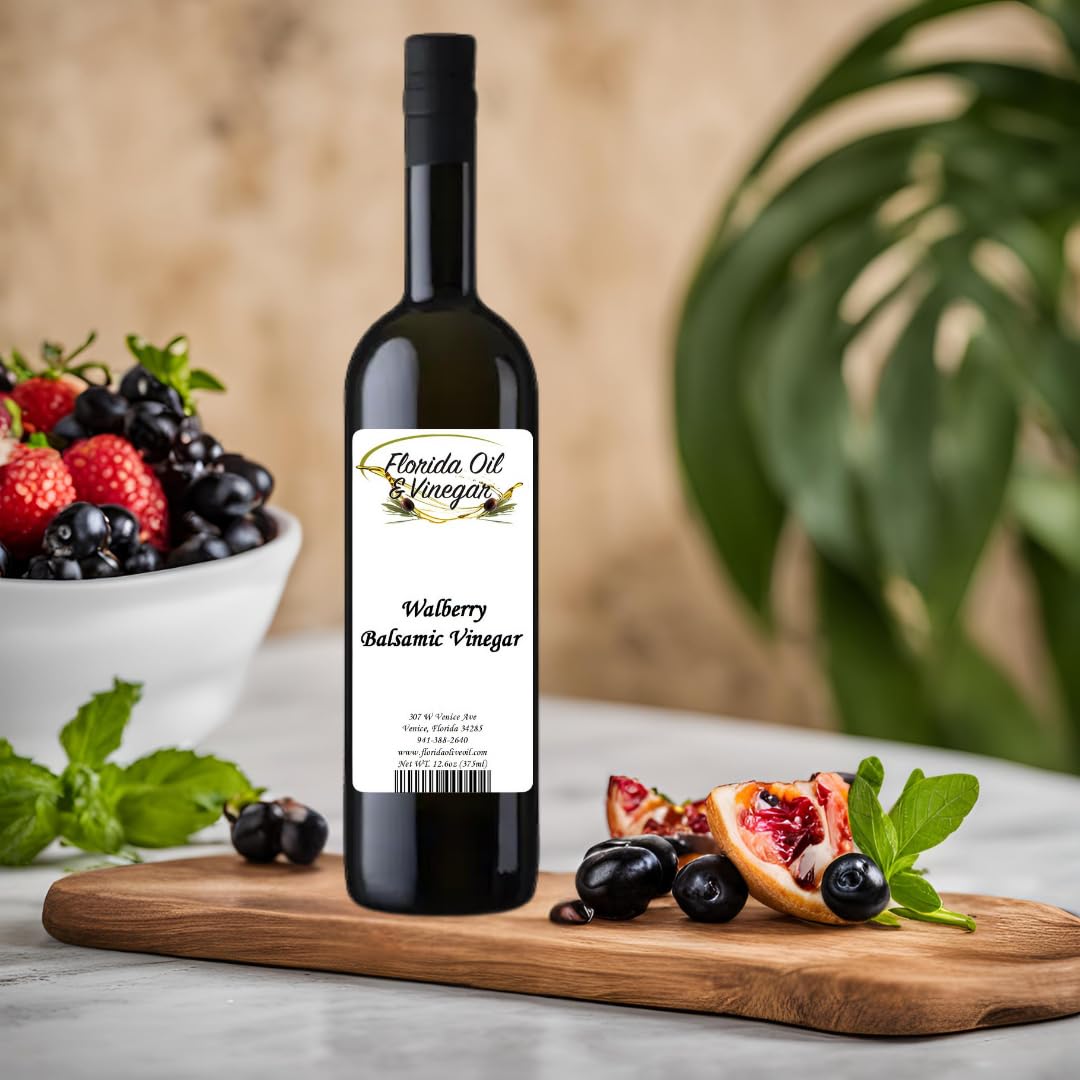 Walberry Balsamic Vinegar – Unique Berry & Walnut Blend for Cheese & Salads