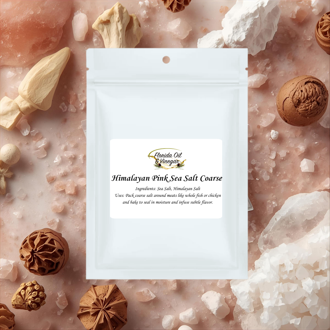 Himalayan Pink Sea Salt Coarse – Pure Mineral-Rich Crystals