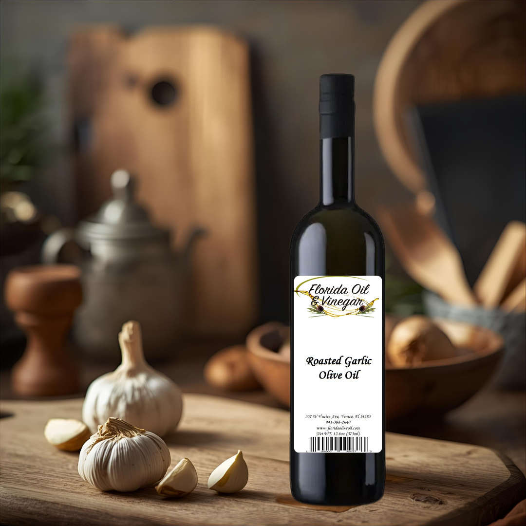 Roasted Garlic Olive Oil – Smooth and Robust Roasted Garlic Olive Oil for Cooking