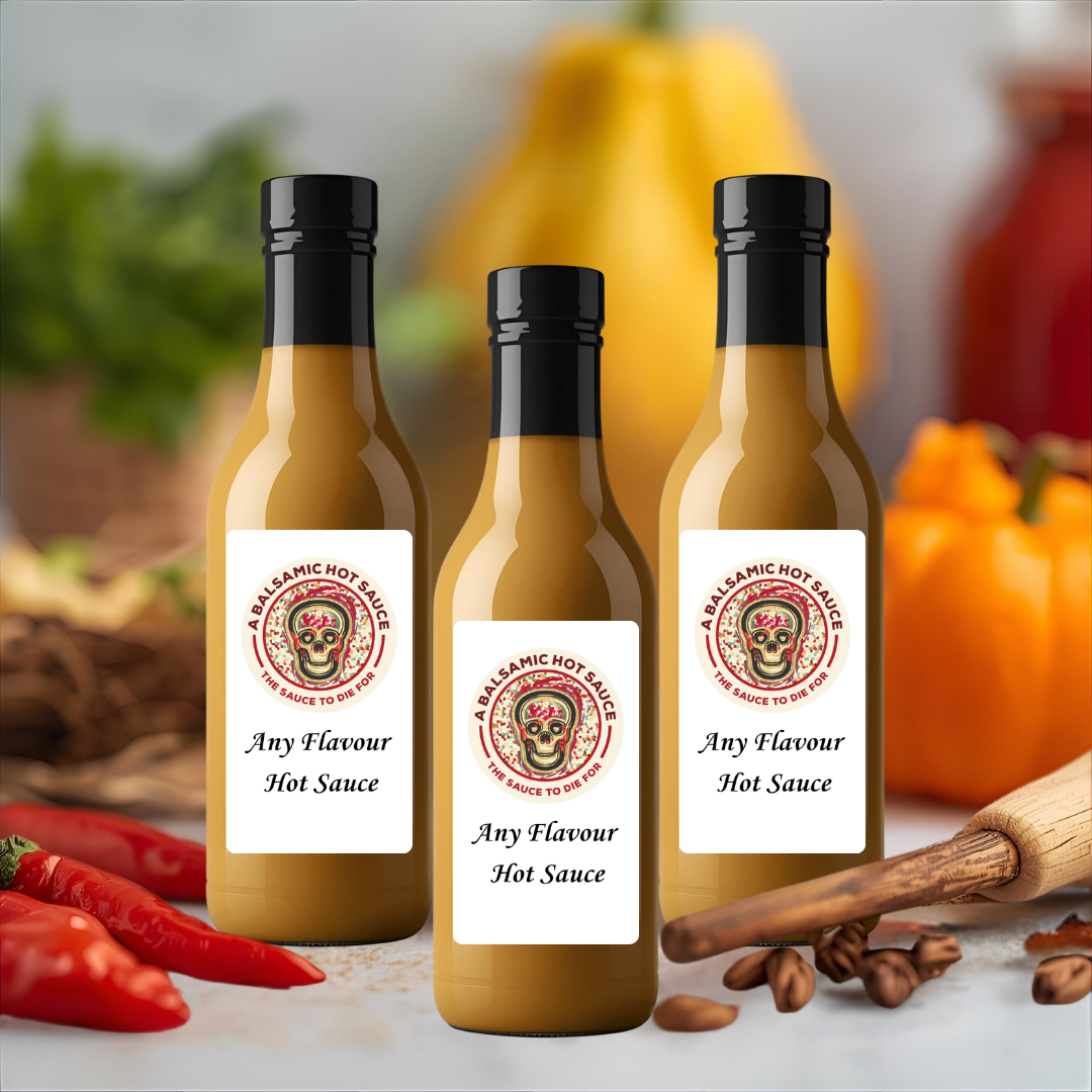 Florida Oil & Vinegar Gourmet Hot Sauce Trio – Three 50 ml Bottles