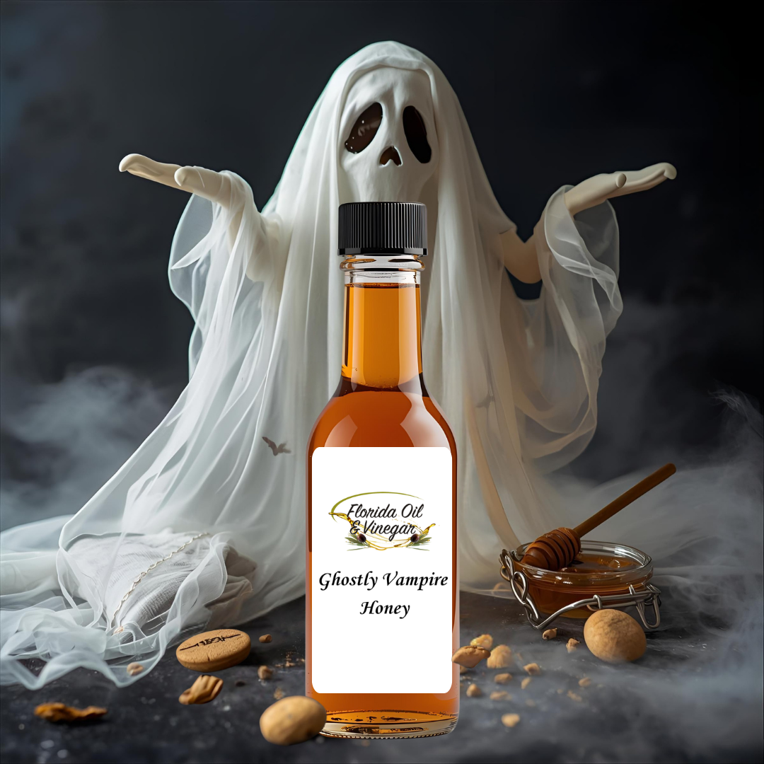 Ghostly Vampire Honey – Spicy Honey with a Kick of Ghost Pepper