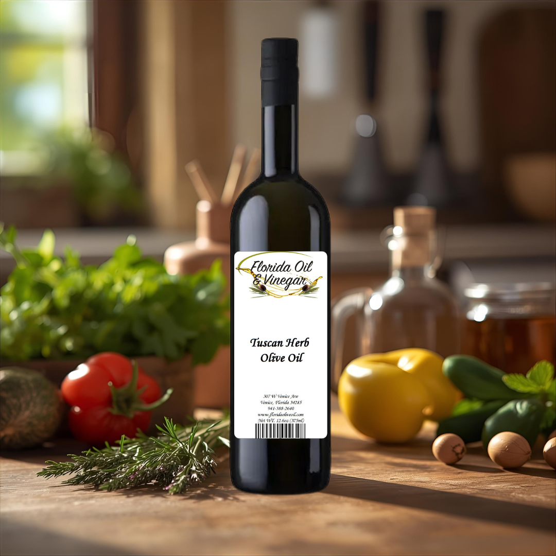 Tuscan Herb Olive Oil – Classic Italian Herb-Infused Olive Oil for Dressings and Sauces