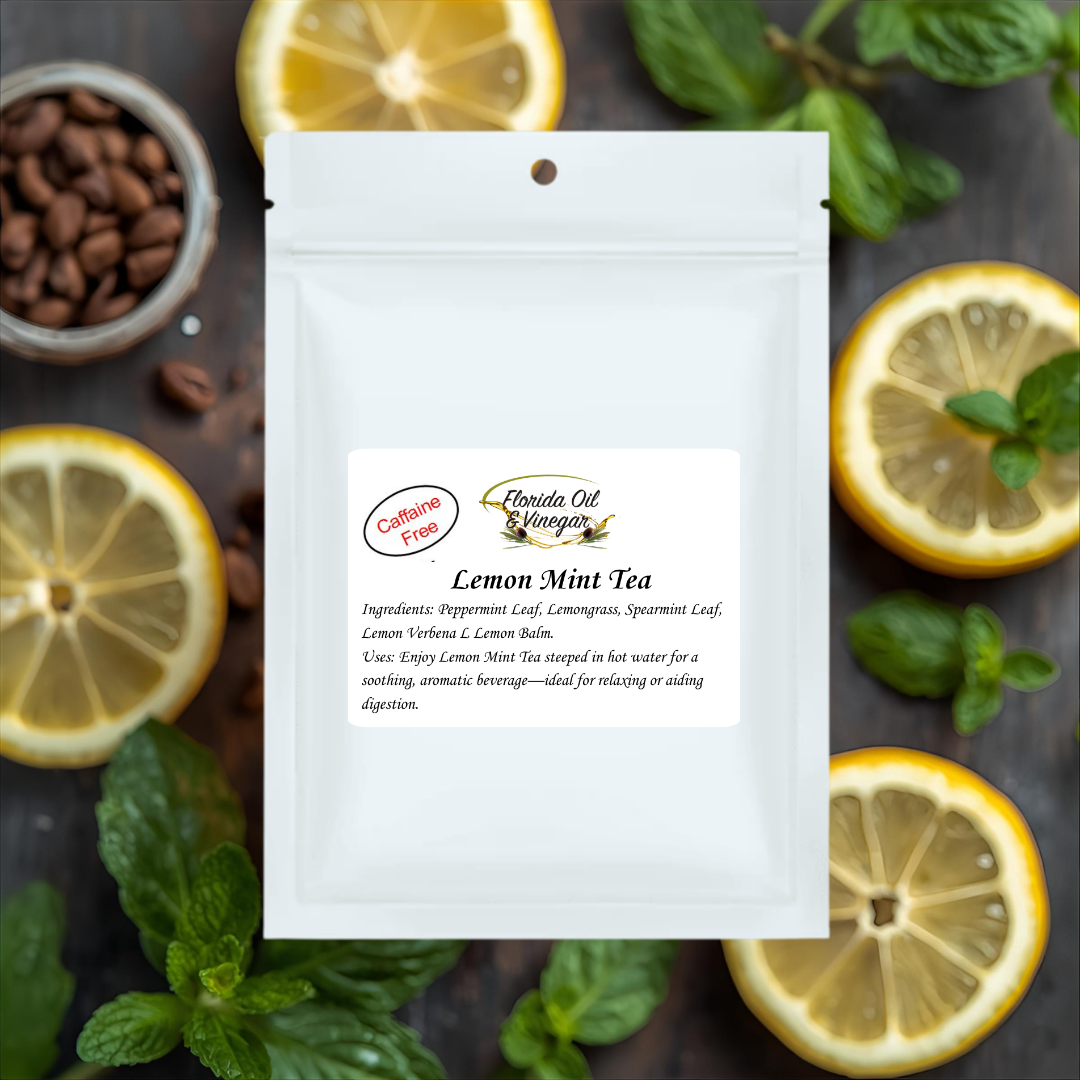 Lemon Mint Tea – Refreshing Citrus & Herbal Blend