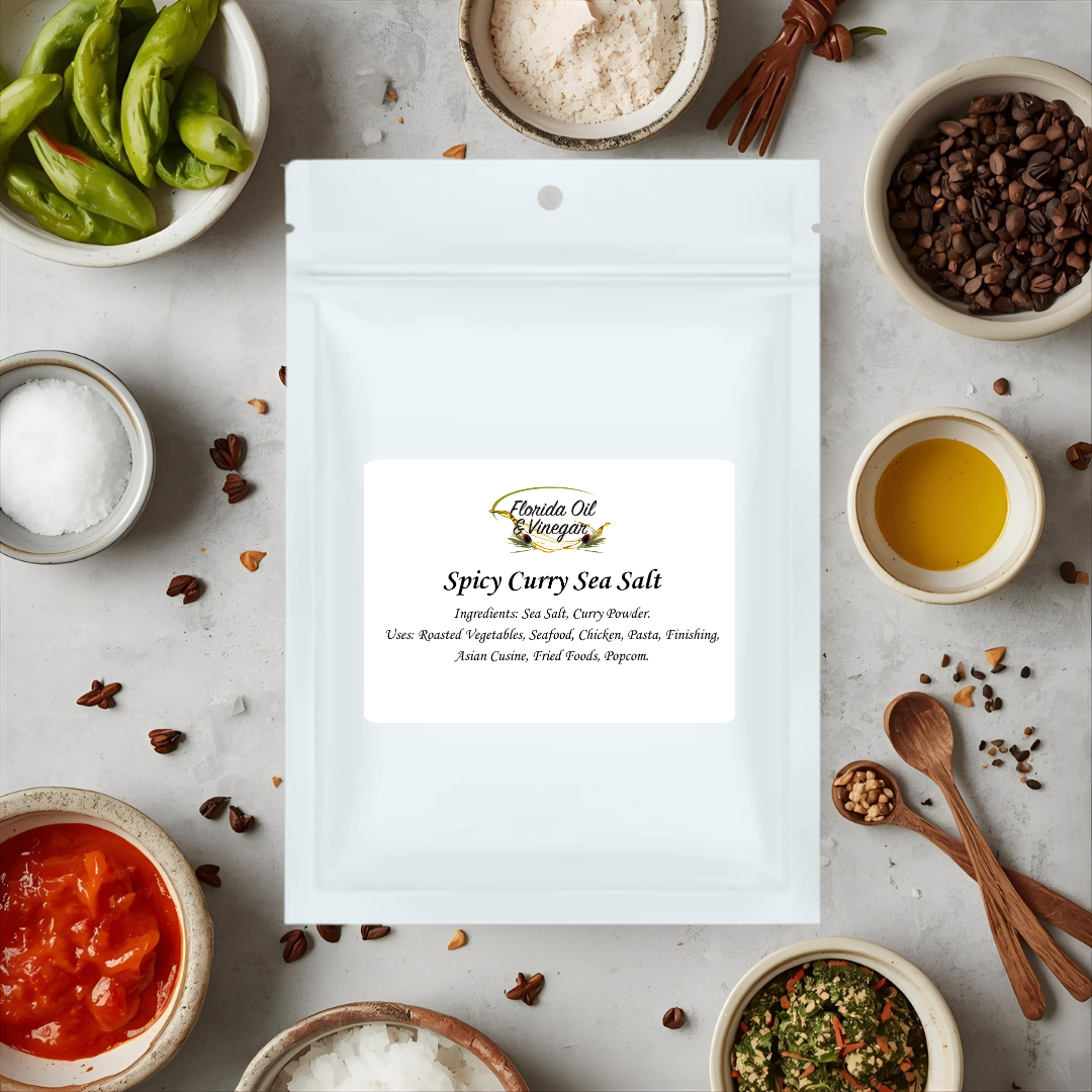 Spicy Curry Sea Salt – Bold & Flavorful Gourmet Seasoning