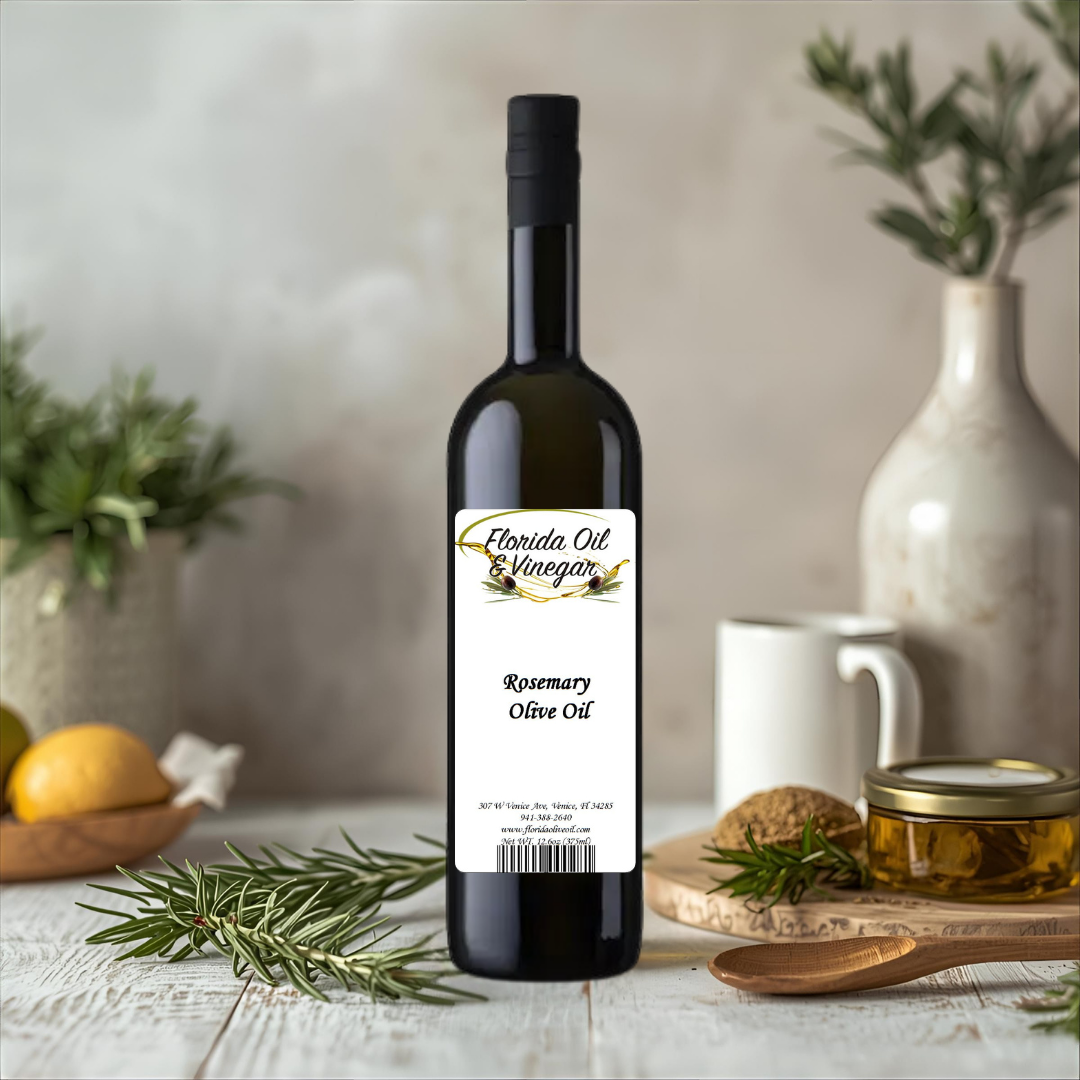 Rosemary Olive Oil – Fragrant Rosemary-Infused Olive Oil for Italian and Mediterranean Recipes