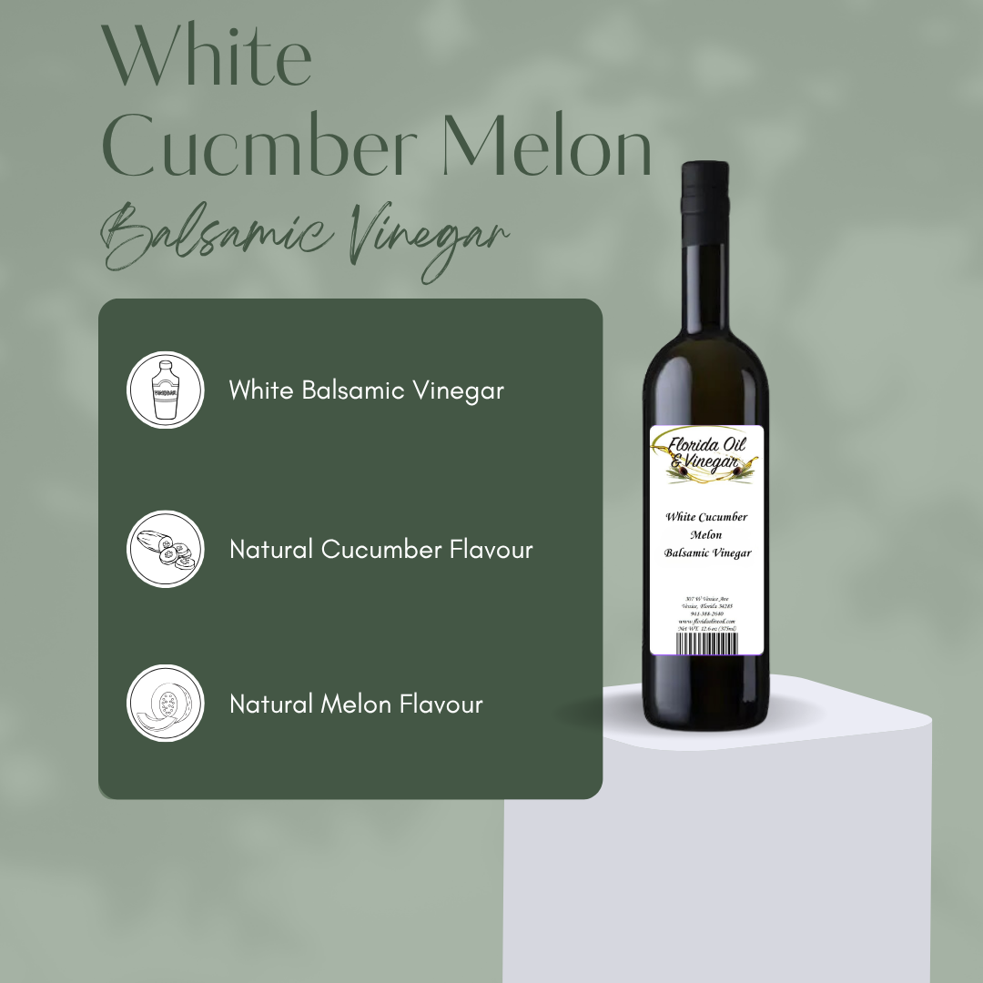 White Cucumber Melon Balsamic – Refreshing Gourmet Infusion