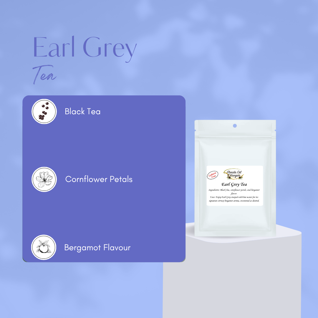 Earl Grey – Refined Black Tea with Bergamot