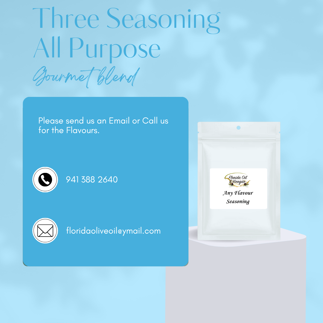 Three Seasoning – Classic All-Purpose Gourmet Blend