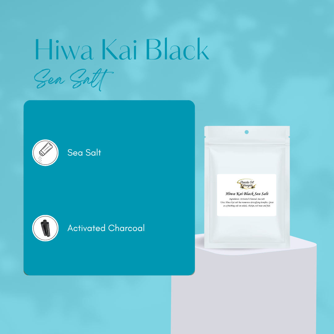 Hiwa Kai Black Sea Salt – Exotic Gourmet Black Salt