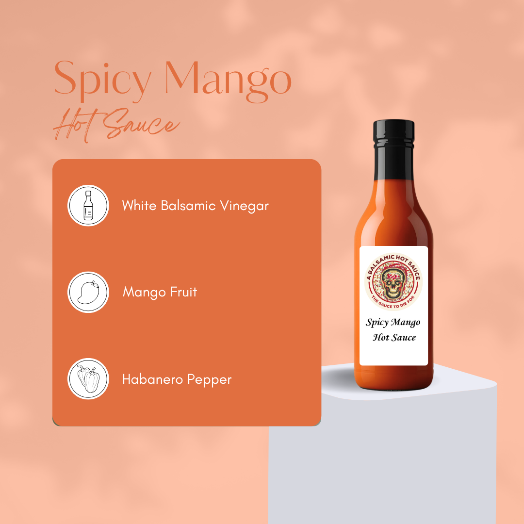 Spicy Mango Hot Sauce - Sweet and Fiery Mango Bliss