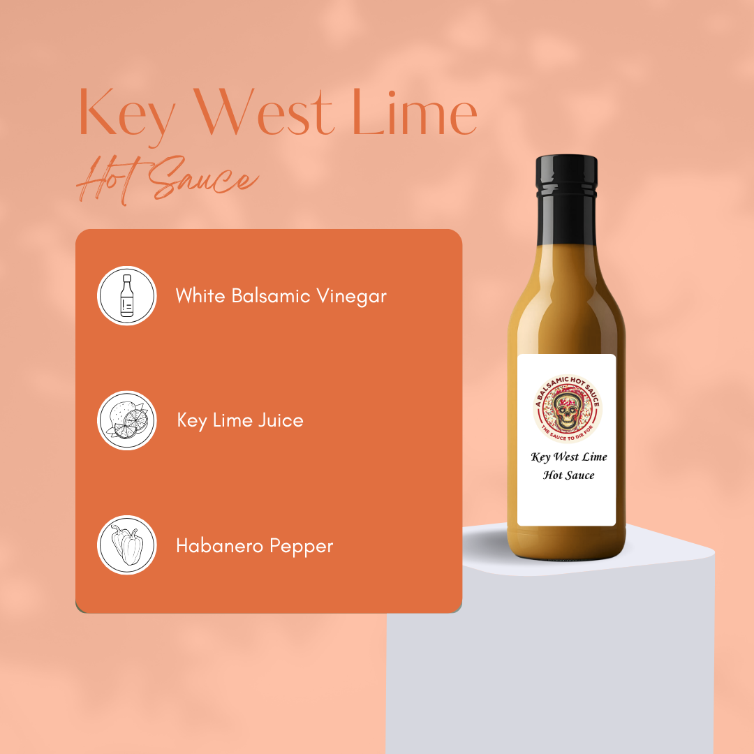 Key West Lime Hot Sauce - Zesty and Refreshing Citrus Flavour