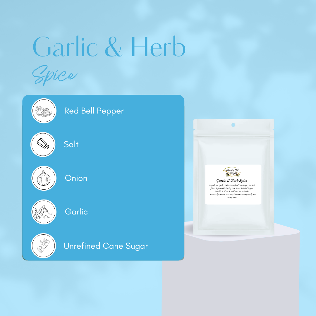 Garlic & Herb Spice – Premium Garlic-Infused Herb Mix
