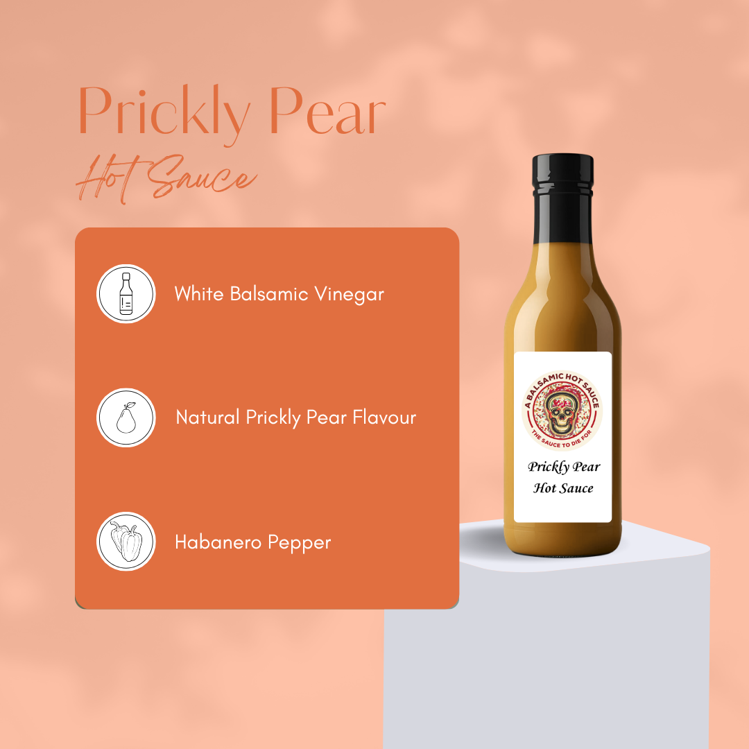 Prickly Pear Hot Sauce - Exotic Sweet and Spicy Delight