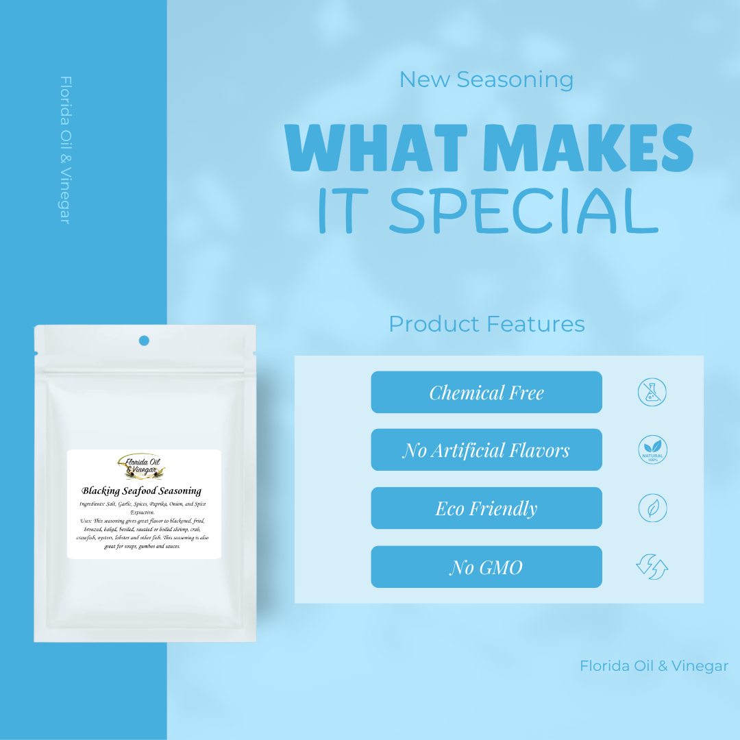 Blackening Seafood Seasoning – Bold Cajun Gourmet Blend