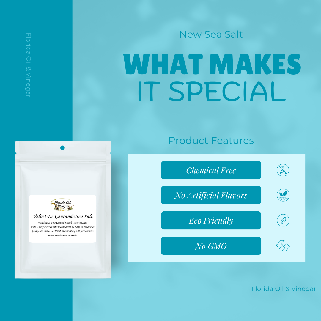 Velvet De Guerande Sea Salt – Silky French Gourmet Salt