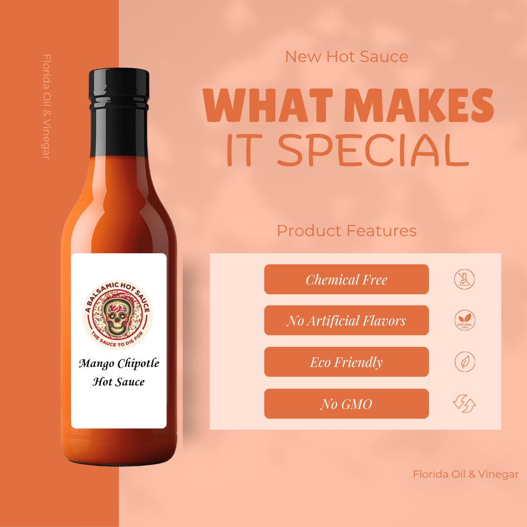 Mango Chipotle Hot Sauce – Smoky Sweet Mango Heat