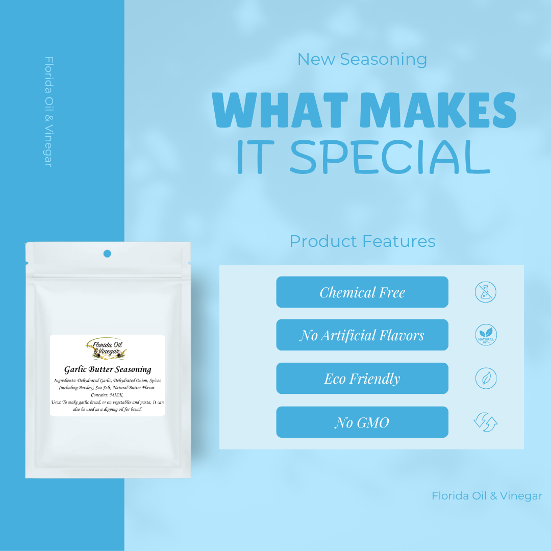 Garlic Butter Seasoning – Rich & Creamy Flavour Mix