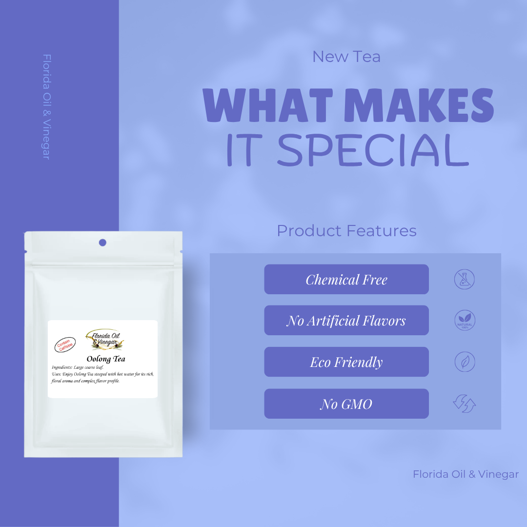 Oolong Tea – Smooth & Floral Traditional Blend