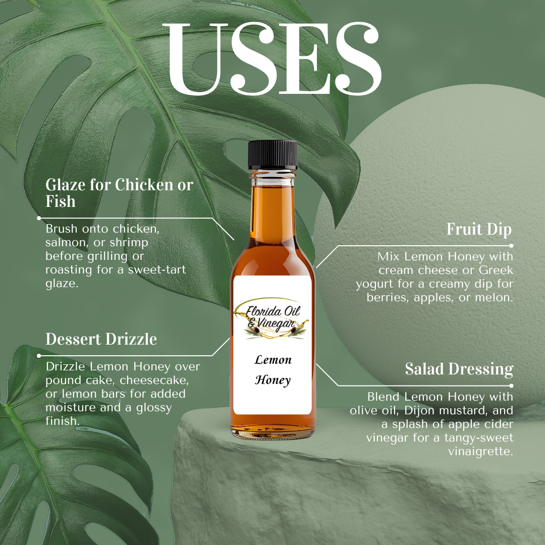 Lemon Honey – Refreshing Honey Infused with Natural Lemon Flavor