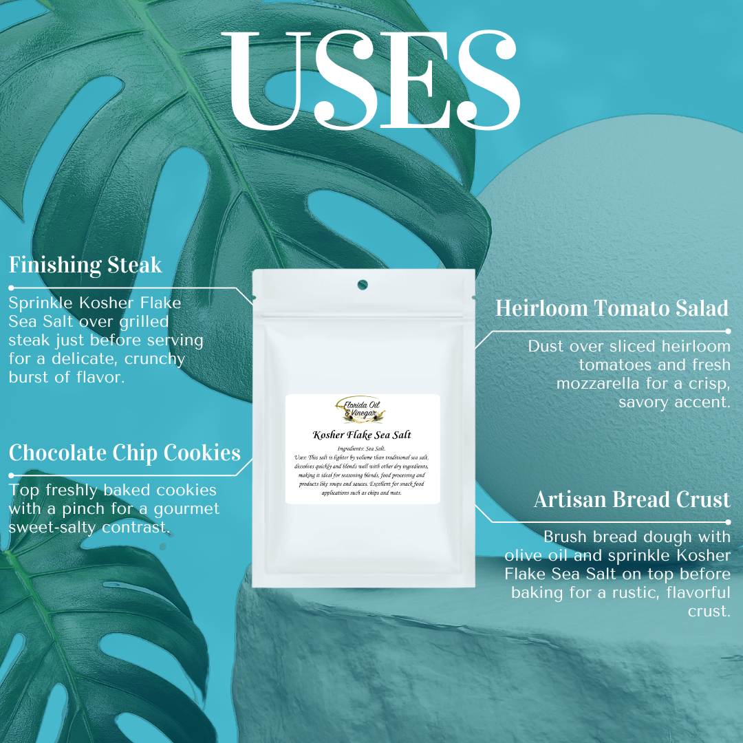 Kosher Flake Sea Salt – Pure & Crunchy