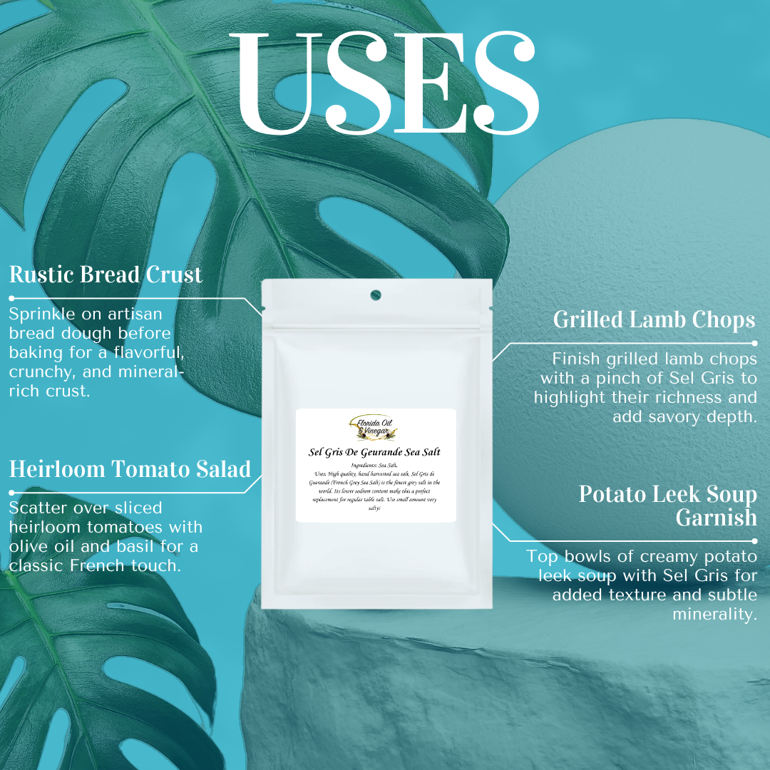 Sel Gris De Guerande Sea Salt – Traditional French Grey Salt