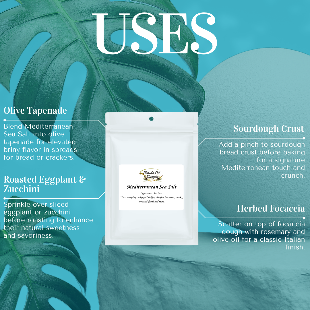 Mediterranean Sea Salt – Pure Coastal Gourmet Salt