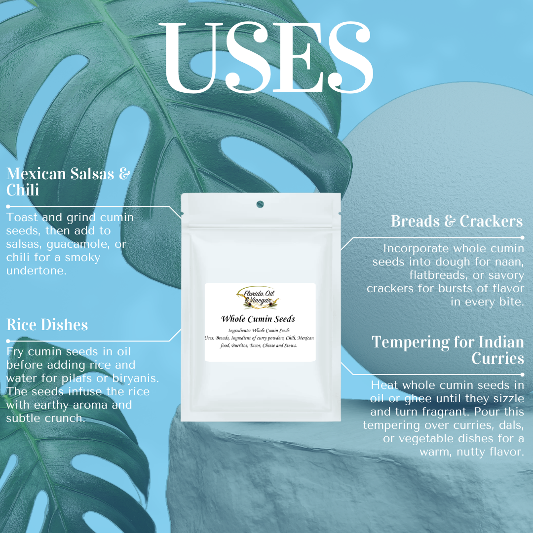 Whole Cumin Seeds – Premium Aromatic Spice