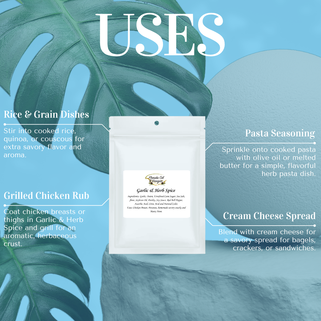 Garlic & Herb Spice – Premium Garlic-Infused Herb Mix