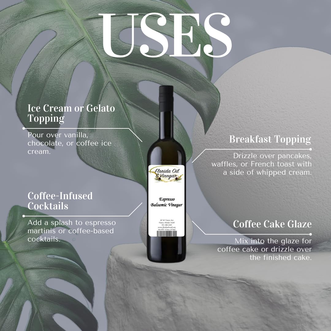 Espresso Balsamic Vinegar – Rich Coffee Essence for Marinades & Desserts