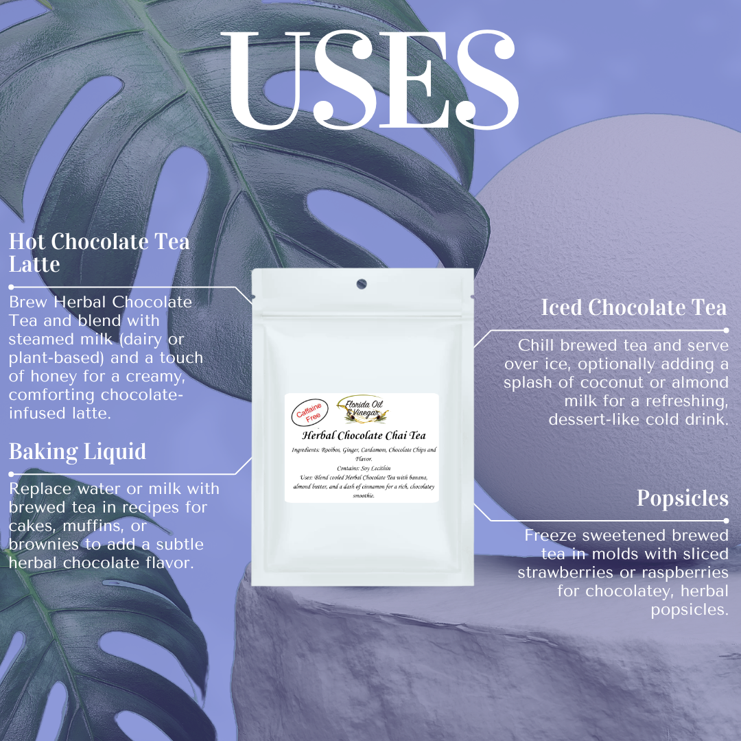Herbal Chocolate Tea – Decadent Cocoa Infusion
